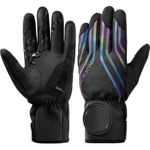 Luxe Winter handschoen - Volledig winddicht door polsafsluiting - touchscreen - Dazzling - Maat XL