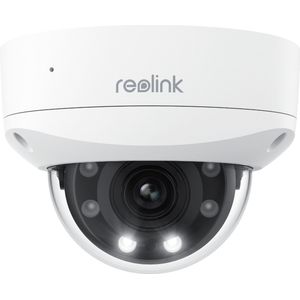 Reolink 4K PoE Beveiligingscamera, IK10 Vandaalbestendig, 5x Optische Zoom, Nachtzicht in Kleur, Detectie van Personen/Voertuigen/Dieren