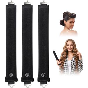 Heatless Curls - Haar Kruller - Haarkruller - Krullen zonder Warmte - Krullen zonder Hitte - Krullend Haar Producten - Haarrollers - Krulspelden - Heatless Curls Tool - Heatless Curler