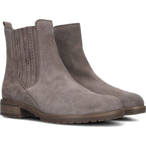 Gabor 022 Enkellaarsjes - Enkelboots met rits - Dames - Taupe - Maat 40,5