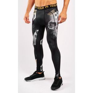 Venum SKULL Legging Spats Tights Zwart Goud S - Jeans Maat 30