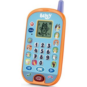 VTech Bluey Smartphone - 4 Vrolijke Spelletjes - Bekijk Grappige Animaties - Educatief Speelgoed - Nederlands Gesproken - Vanaf 3 Jaar