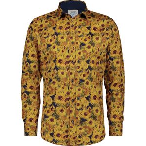 AFNF | Shirt Sunflowers yellow F Classics | Heren | Gold yellow | | 4XL
