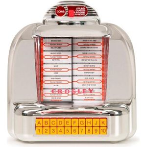 Crosley Corsair Diner Jukebox Tafelmodel Radio - Zilver