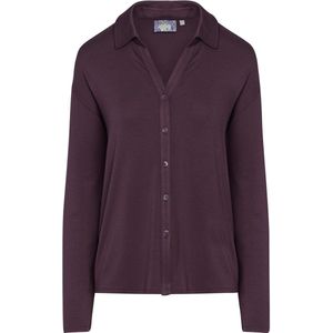 ESSENZA Kae Uni Top Lange Mouw plum wine - XL