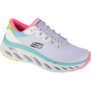 Skechers Arch Fit Glide-Step - Highlighter 149871-WMLT, Vrouwen, Wit, Sneakers, maat: 35