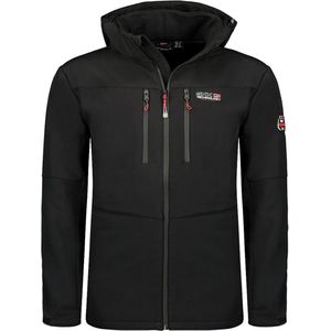 Geographical Norway Softshell Heren Jas Timmex Afneembare - M