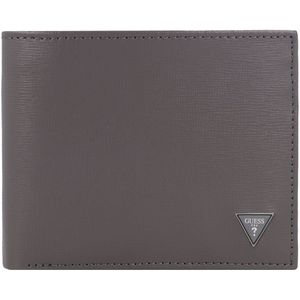 Guess Madrid Portemonnee RFID-bescherming Leer 12 cm - Jongens - Horizontaal - grey