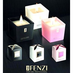JFenzi Parfum kaars Mon Amie - merkgeuren- handgemaakt - 40uur Design style