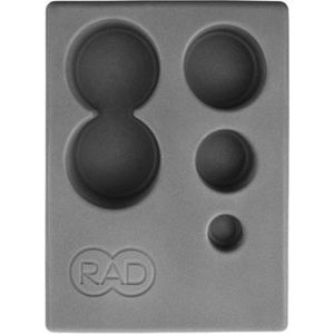 RAD Block - Yogablok met Opslag voor Massageballen - Hoge Dichtheid - Vrij van BPA, Latex en Plastic