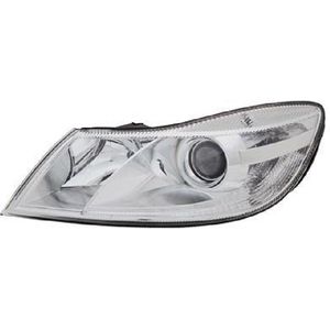 Skoda Octavia, 2009 - 2013 - koplamp, H7+H1, elektr verstelb, incl stelmotortje, links