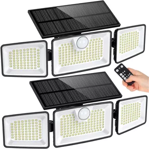 Bulleye LED, met bewegingsmelder, zwart, 4x Bulleye LED, met bewegingsmelder, zwart, 4x