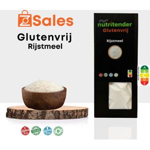 Nutritender Glutenvrije Rijstmeel 400 gram - Glutenvrije Producten - Een Natuurlijke Optie voor een Gezonde en Smaakvolle Keuken,Meel,Bakproduktion,un,mehl