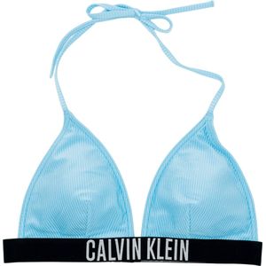 Calvin Klein Triangle Bikini Dames - Blue Tide - Maat XL