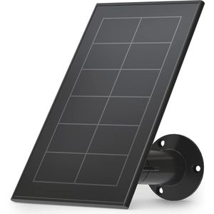 Zonnepaneel oplader voor camera's | Weersbestendig | 2,4 m kabel | Altijd opgeladen