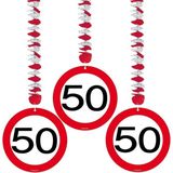 9 x Rotorspiralen 50 jaar verkeersborden