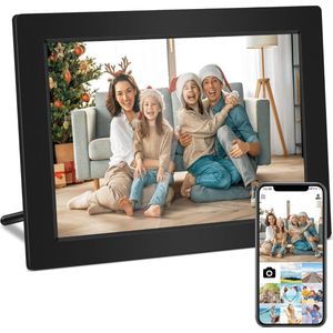 Digitale Fotolijst met Wifi - PS-Touchscreen - 32GB - Type C - Eenvoudige Installatie van Digitale Fotolijsten om Foto's of Video's te Delen via de Frameo-app - Een Perfect Cadeau voor de Familie