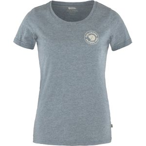 Fjallraven 1960 T-shirt Women - Outdoorshirt - Dames - Blauw - Maat L