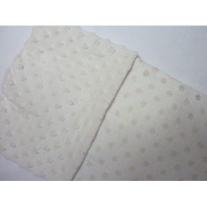 Oogappel Gold Dots Deken Kinderwagen Wieg 60x80 cm-Ecru-Goud