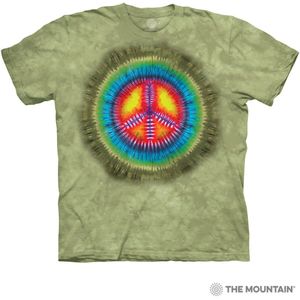 T-shirt Peace Tie Dye S