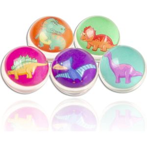 Stuiterballen 50 Stuks Rubberen Dinosaurus stuiterballen - Party bag fillers voor kinderen - Dino - Verjaardagsspeelgoed voor kinderen - Meerkleurig met verschillende Varianten.