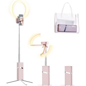 Ringlamp met Statief - Ring Light - TikTok Lamp - LED Ringlamp - Telefoonhouder