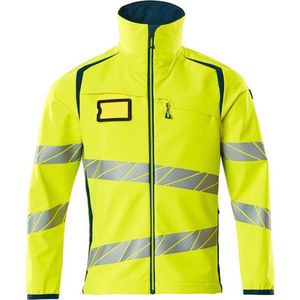 Mascot Accelerate Safe Softshell Jas 19002 - Mannen - Geel/Petrol - L