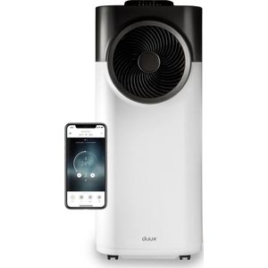 Duux Blizzard Smart Mobiele Airco - 10.000 BTU/u - Inclusief Raamafdichting