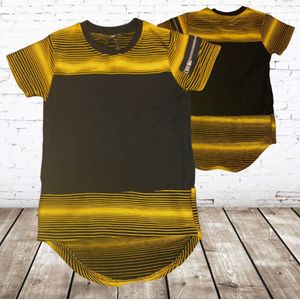 Zwart jongens long shirt -s&C-110/116-t-shirts jongens