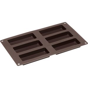 Lurch - Flexiform - Bakvorm voor 6 mueslirepen - Silicone - 30x17.5cm