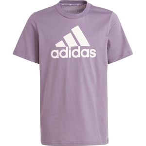 adidas Sportswear Essentials Big Logo Katoenen T-shirt - Kinderen - Paars- 128
