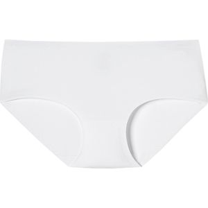 SCHIESSER Invisible Soft dames panty slip hipster (1-pack) - wit - Maat: 44
