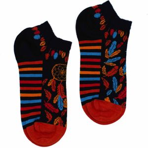 Hop Hare - Bamboe - Enkelsokken - Sneakersokken - Dreamcatcher - Vrolijke Sokken - Happy Socks - maat 36-40
