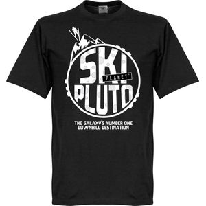 Ski Pluto Planet T-Shirt - XXXXL