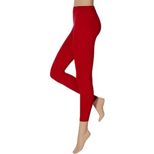 Apollo - Dames party leggings 200 denier - Rood - Maat L/XL - Gekleurde legging - Neon legging - Dames legging - Carnaval - Feeskleding