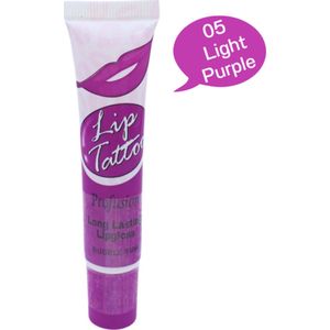 Profusion - Lip Tattoo - 05 - Light Purple - Peel Off - Lipstick - Long Lasting - 15 g