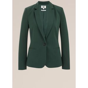 WE Fashion Dames getailleerde jersey stretch blazer