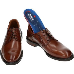 Lloyd -Heren - cognac/caramel - geklede lage schoenen - maat 39