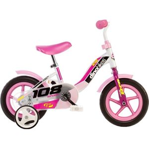 Dino 108l-girl - Kinderfiets - Vrouwen - Wit - 10