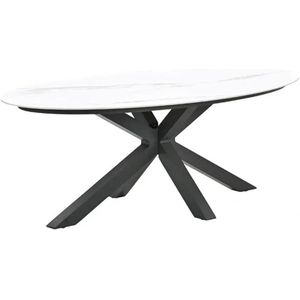 Garden Impressions Scotland Tuintafel Venice White - 230x115 cm