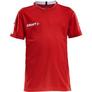Craft Progress Practise T-Shirt Kinderen - Rood | Maat: 158/164