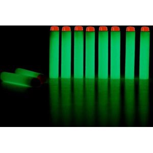 Universele nerf pijltjes | geschikt voor nerf-n-strike speelgoedblasters | 20 stuks | glow in the dark