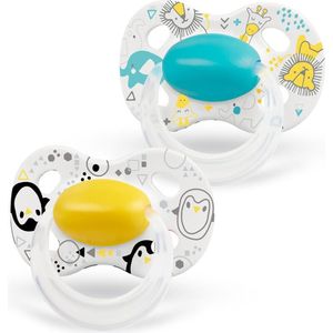 Medela Baby Fopspeen Original Hoge acceptatie orthdontisch ergonomische vorm - Sunshine Yellow - 18+ maanden - 2 stuks