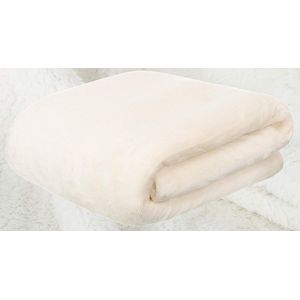 Babyflanel knuffeldeken met Sherpa-rug 2 kleuren 100 x 150 cm - Aanpasbaar