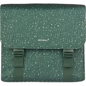 Basil Flair dubbele fietstas MIK, 35L, groen