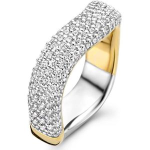 TI SENTO Ring 12259ZY - Zilveren dames ring - Maat 56