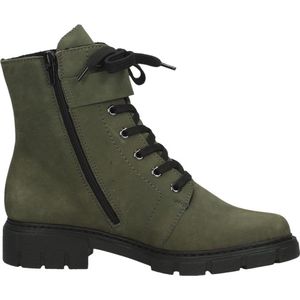 Rieker Veterboots Groen Synthetisch 172243 - Maat 42