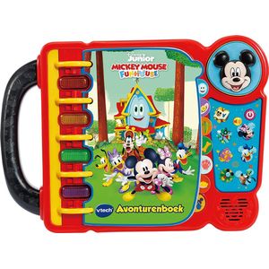 VTech Mickey Mouse Funhouse Avonturenboek - Educatief Speelgoed - Maak Kennis met Letters en Woorden - 3 tot 7 Jaar