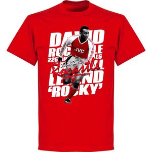 David Rocastle Legend T-Shirt - Rood - Kinderen - 116