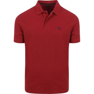 Barbour - Poloshirt Bordeaux - Modern-fit - Heren Poloshirt Maat XL
